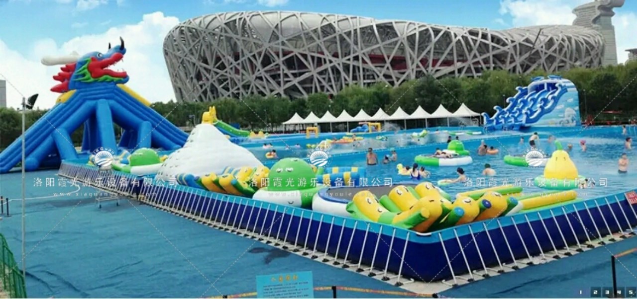 新疆大型支架泳池